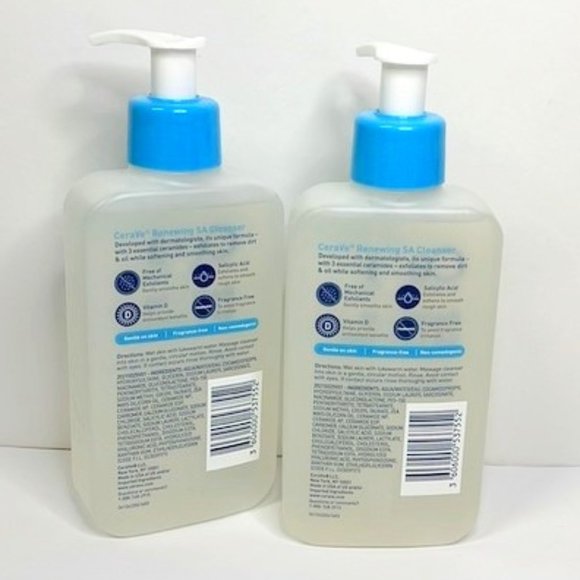 Cerave Renewing SA Cleanser (Lot of 2) - Picture 2 of 2